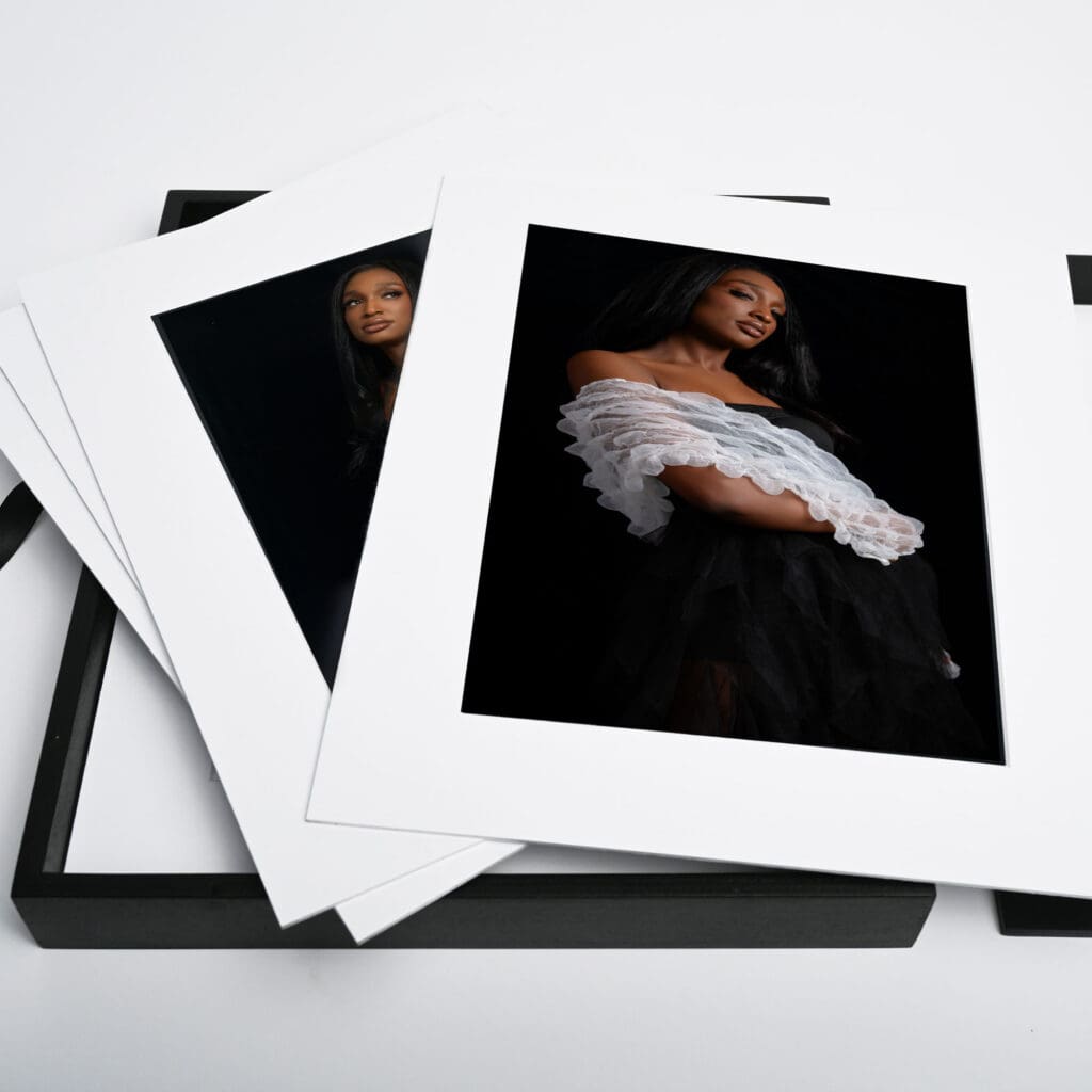 fine art portrait album and wall art from atlanta portrait photographer