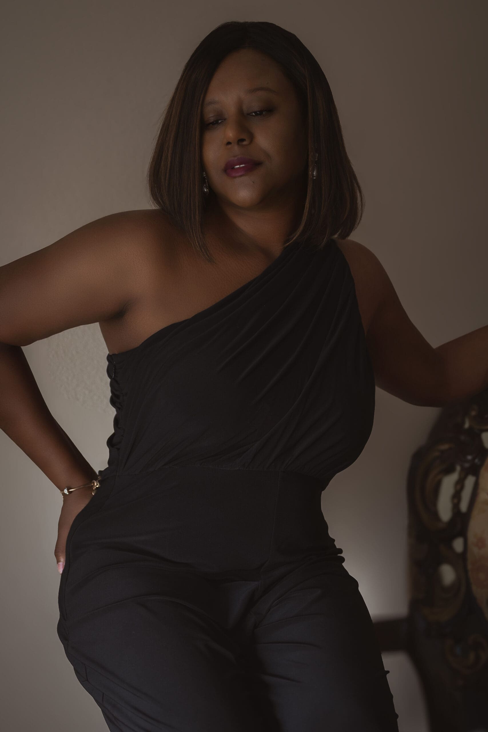 Editorial fine art portrait celebrating identity and presence